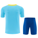 25-26 BAR Light blue Training Short Suit