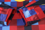 26-27 BAR Red Kids Half Pull Tracksuit (童装)(半拉链)