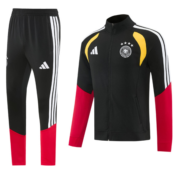 26-27 Germany Black Jacket Tracksuit #02
