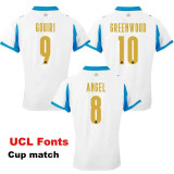26-27 Marseille Home Fans Soccer Jersey