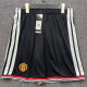 26-27 Man Utd Black Shorts Pants