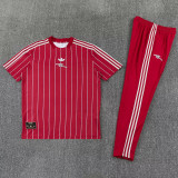 26-27 ARS Red Short shirts and Long trousers Suit (圆领)