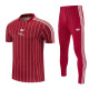 26-27 ARS Red Short shirts and Long trousers Suit (圆领)