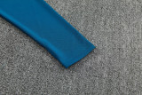 26-27 Portugal Lake blue Half Pull Tracksuit (半拉链)