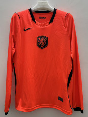 26-27 Netherlands Home Long Sleeve Soccer Jersey (长袖)