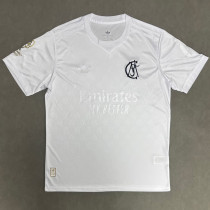 26-27 RMA White 125th Anniversary Fans Soccer Jersey (圆领)