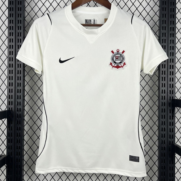 26-27 Corinthians Home Women Soccer Jersey (女)