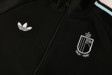 26-27 Belgium Black Jacket Tracksuit #01
