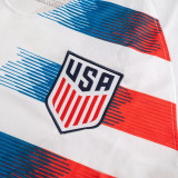 2018 USA Home Retro Soccer Jersey