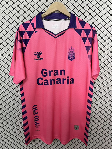 25-26 Las Palmas Pink Special Edition Fans Soccer Jersey