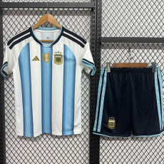 26-27 Argentina Home Kids Soccer Jersey