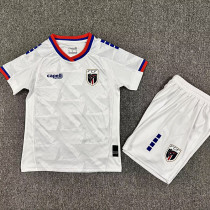 26-27 Cape Verde Away Kids Soccer Jersey