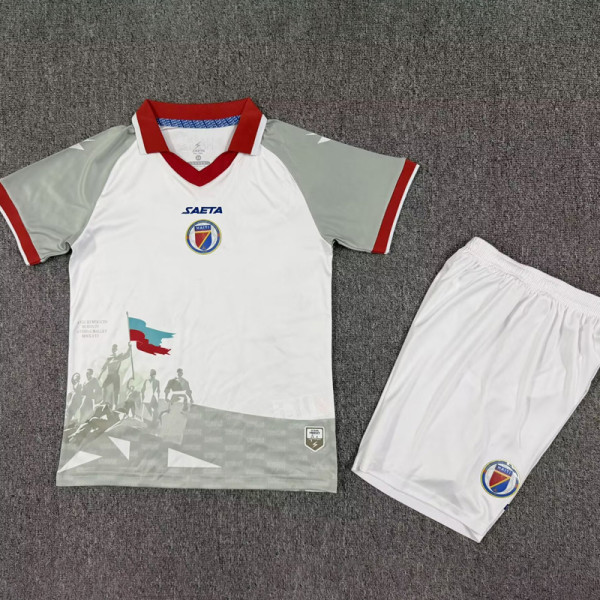 26-27 Haiti Away Kids Soccer Jersey