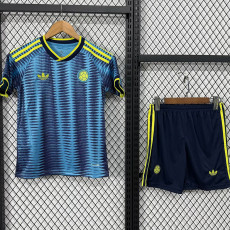 26-27 Colombia Away Kids Soccer Jersey