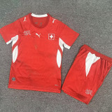 26-27 Switzerland Home Kids Soccer Jersey