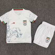 26-27 Iran Home Kids Soccer Jersey