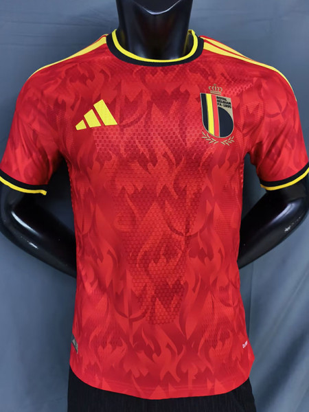 26-27 Belgium Home Player Version Soccer Jersey