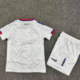 26-27 Cape Verde Away Kids Soccer Jersey
