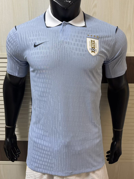 26-27 Uruguay Home Player Version Soccer Jersey