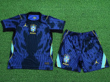 26-27 Brazil Away Kids Player Version Soccer Jersey (球员童装)