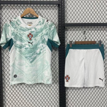 26-27 Portugal Away Kids Soccer Jersey