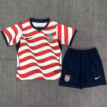 26-27 USA Home Kids Soccer Jersey
