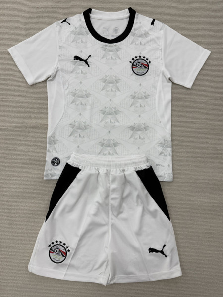 26-27 Egypt Away Kids Soccer Jersey
