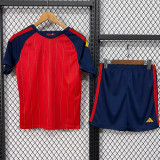 26-27 Spain Home Kids Soccer Jersey