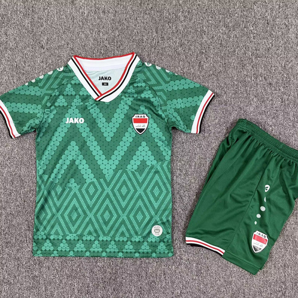 26-27 IRAQ Away Kids Soccer Jersey