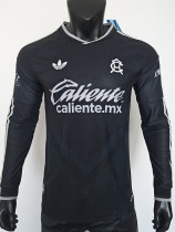26-27 Club America Black Long Sleeve Player Version Soccer Jersey (长袖球员)