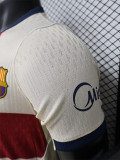 26-27 BAR Beige Player Version Soccer Jersey