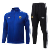 26-27 Argentina Fancy blue Jacket Tracksuit #A26039