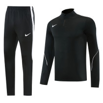 2026 NK Black Half Pull Tracksuit #NB10(半拉链)