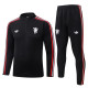 26-27 Man Utd Black Half Pull Tracksuit #B26048(半拉链)