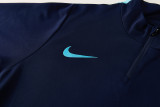 2026 NK Royal blue Half Pull Tracksuit #NB10(半拉链)