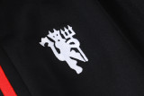 26-27 Man Utd Black Jacket Tracksuit #A26045