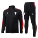 26-27 Man Utd Black Jacket Tracksuit #A26045