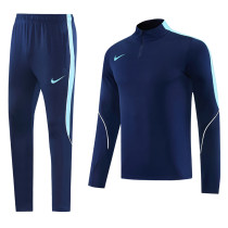 2026 NK Royal blue Half Pull Tracksuit #NB10(半拉链)