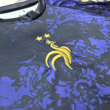 26-27 France Black Purple Special Edition Training shirts (紫黑)(逗号)