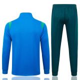 26-27 Brazil Lake blue Jacket Tracksuit #A26043