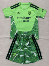 26-27 ARS Green Goalkeeper Kids Soccer Jersey