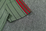 26-27 Bayern Army green Short shirts and Long trousers Suit (圆领)
