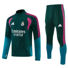 26-27 RMA Dark green Half Pull Tracksuit (半拉链)