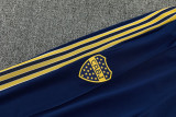 26-27 Boca Juniors Fancy blue Short shirts and Long trousers Suit (圆领)