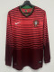 2014 Portugal Home Long Sleeve Retro Soccer Jersey (长袖)