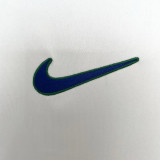 1998 Brazil White Long Sleeve Retro Soccer Jersey (长袖)