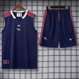25-26 ARS Royal blue Tank top and shorts suit