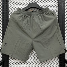 D629 ON Gray Green Casual Short Pants