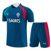26-27 Portugal Lake blue Training Short Suit
