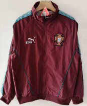 26-27 Portugal Red Windbreaker